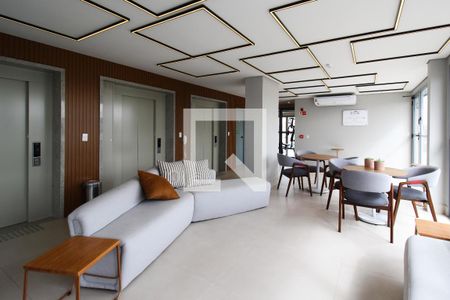 Área comum de apartamento para alugar com 1 quarto, 31m² em Indianópolis, São Paulo