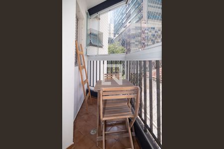 Varanda Sala de apartamento para alugar com 1 quarto, 31m² em Bela Vista, São Paulo