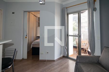 Sala de apartamento para alugar com 1 quarto, 31m² em Bela Vista, São Paulo