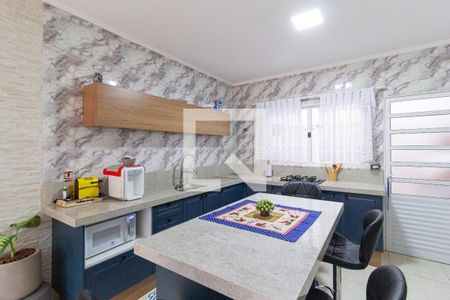 Sala e cozinha de casa de condomínio para alugar com 2 quartos, 70m² em Rochdale, Osasco