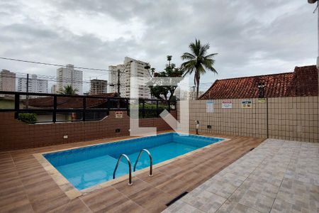 Área comum - Piscina de apartamento para alugar com 1 quarto, 60m² em Aviação, Praia Grande