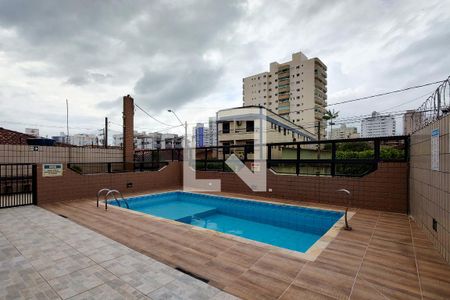 Área comum - Piscina de apartamento para alugar com 1 quarto, 60m² em Aviação, Praia Grande