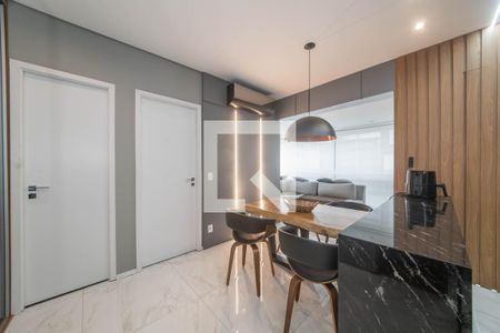 Sala de Jantar de apartamento à venda com 1 quarto, 54m² em Vila Olímpia, São Paulo