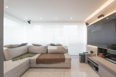 Sala de Estar de apartamento à venda com 1 quarto, 54m² em Vila Olímpia, São Paulo