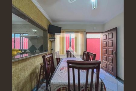 Sala de Jantar de casa à venda com 3 quartos, 263m² em Conjunto Habitacional Coluna, São Bernardo do Campo
