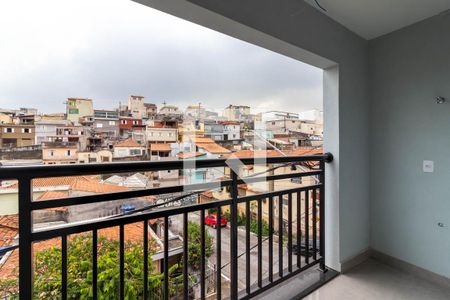 Varanda da Sala de apartamento à venda com 2 quartos, 56m² em Vila Dom Pedro Ii, São Paulo