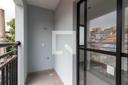 Varanda da Sala de apartamento à venda com 2 quartos, 56m² em Vila Dom Pedro Ii, São Paulo