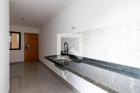 Cozinha e Área de Serviço de apartamento para alugar com 2 quartos, 43m² em Vila Dom Pedro Ii, São Paulo