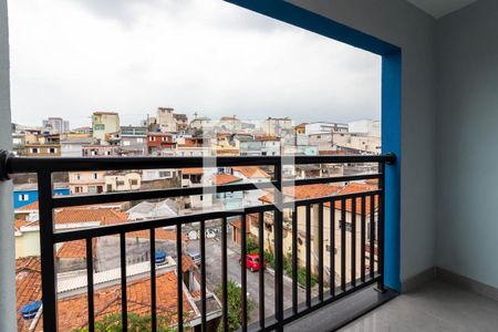 Varanda da Sala de apartamento à venda com 2 quartos, 56m² em Vila Dom Pedro Ii, São Paulo