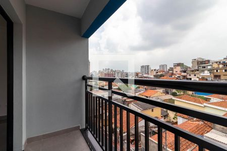 Varanda da Sala de apartamento à venda com 2 quartos, 56m² em Vila Dom Pedro Ii, São Paulo