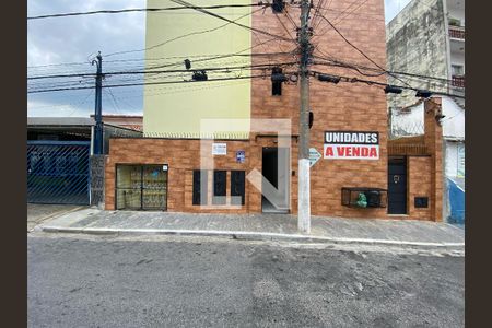 Fachada com plaquinha de apartamento à venda com 1 quarto, 27m² em Tucuruvi, São Paulo