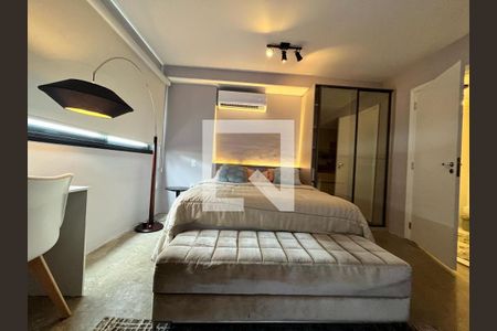 Sala de kitnet/studio à venda com 1 quarto, 27m² em Indianópolis, São Paulo