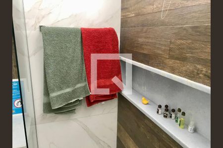 Banheiro da Suíte de apartamento à venda com 1 quarto, 86m² em São Pedro, Belo Horizonte