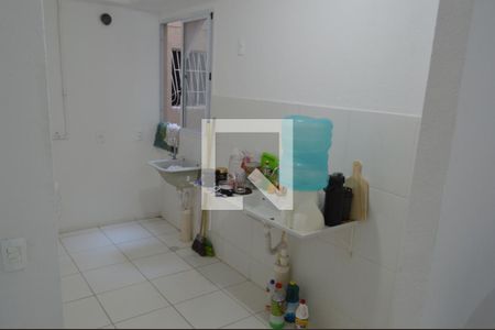 Cozinha de apartamento para alugar com 2 quartos, 41m² em Gardênia Azul, Rio de Janeiro