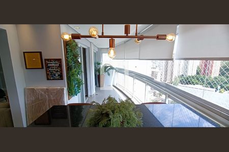 Varanda gourmet de apartamento à venda com 4 quartos, 173m² em Panamby, São Paulo
