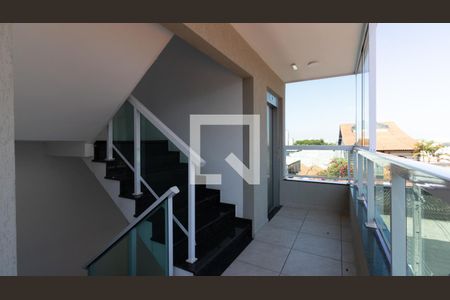 Área comum de apartamento para alugar com 1 quarto, 35m² em Vila Guilhermina, São Paulo