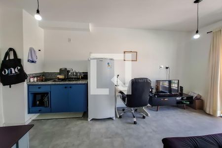 Sala/Cozinha de apartamento à venda com 1 quarto, 33m² em Vila Mariana, São Paulo