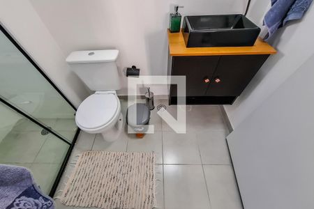 Banheiro de apartamento para alugar com 1 quarto, 33m² em Vila Mariana, São Paulo