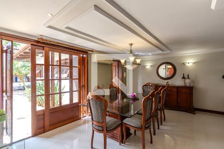 Sala de Jantar de casa à venda com 3 quartos, 290m² em Parque Urbano, Porto Alegre