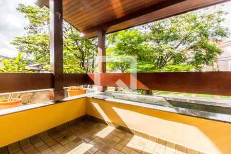 Varanda Suíte 2 de casa de condomínio à venda com 4 quartos, 503m² em Alphaville, Santana de Parnaíba