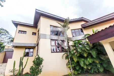 Fachada de casa de condomínio à venda com 4 quartos, 503m² em Alphaville, Santana de Parnaíba