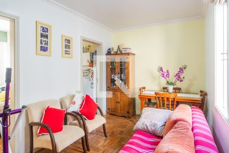 Sala de apartamento à venda com 1 quarto, 50m² em Teresópolis, Porto Alegre