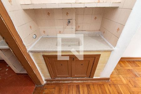 Sala/cozinha de apartamento para alugar com 1 quarto, 41m² em Liberdade, São Paulo