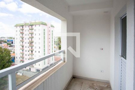 Varanda da Sala de apartamento à venda com 2 quartos, 46m² em Centro, Diadema