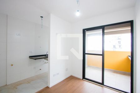 Sala de apartamento para alugar com 2 quartos, 45m² em Jardim Cristiane, Santo André