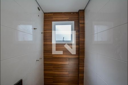 Banheiro da Suíte de apartamento à venda com 2 quartos, 71m² em Jardim Utinga, Santo André