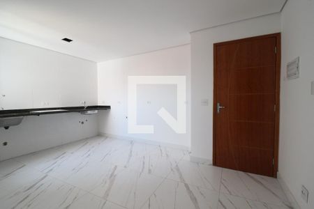 Sala de apartamento à venda com 2 quartos, 45m² em Jardim Utinga, Santo André