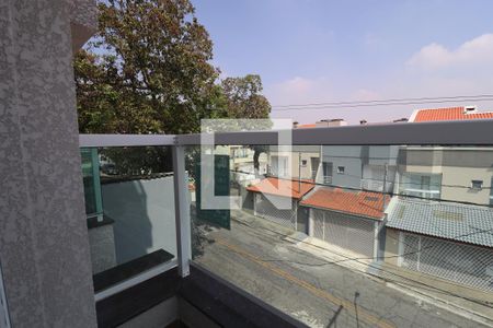 Varanda Quarto 1 de apartamento à venda com 2 quartos, 45m² em Jardim Utinga, Santo André