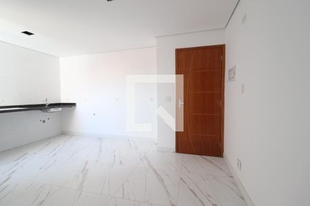 Sala de apartamento à venda com 2 quartos, 45m² em Jardim Utinga, Santo André