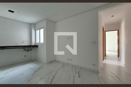 Sala de apartamento à venda com 2 quartos, 45m² em Jardim Utinga, Santo André