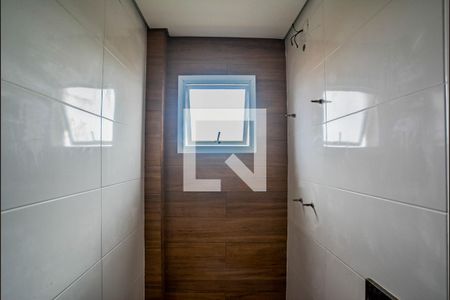 Banheiro da Suíte de apartamento à venda com 2 quartos, 87m² em Jardim Utinga, Santo André