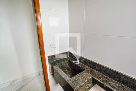 Banheiro  de apartamento à venda com 2 quartos, 87m² em Jardim Utinga, Santo André