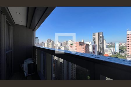Sacada Sala de apartamento para alugar com 1 quarto, 40m² em Jardim Paulista, São Paulo