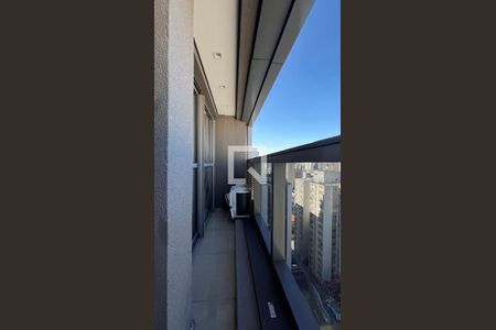 Sacada Sala de apartamento para alugar com 1 quarto, 40m² em Jardim Paulista, São Paulo