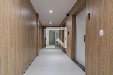 Área comum - Hall do Prédio de apartamento para alugar com 1 quarto, 40m² em Moema, São Paulo