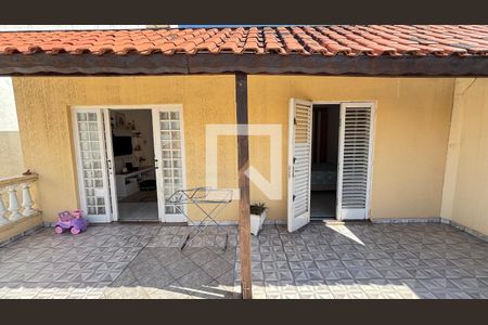Varanda da Sala de casa à venda com 3 quartos, 210m² em Vila Metalúrgica, Santo André