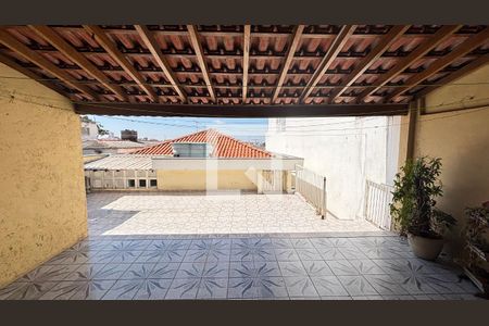 Quintal - Churrasqueira de casa à venda com 3 quartos, 210m² em Vila Metalúrgica, Santo André