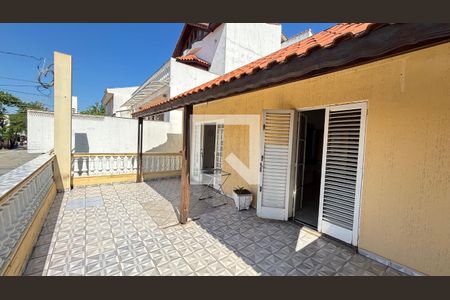 Varanda da Sala de casa à venda com 3 quartos, 210m² em Vila Metalúrgica, Santo André
