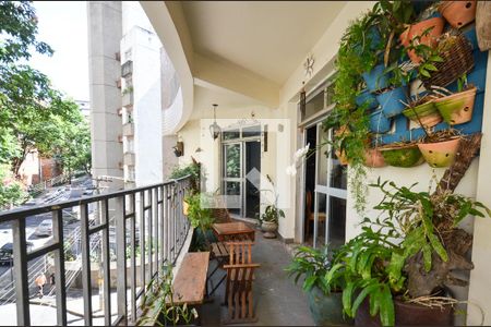 Varanda de apartamento à venda com 4 quartos, 265m² em Sion, Belo Horizonte