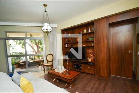 Sala de TV de apartamento à venda com 4 quartos, 265m² em Sion, Belo Horizonte