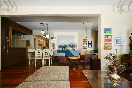 Sala de estar de apartamento à venda com 4 quartos, 265m² em Sion, Belo Horizonte