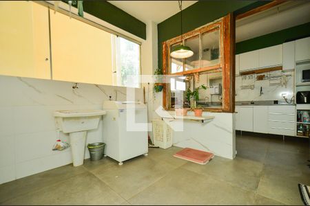 Area serviço de apartamento à venda com 4 quartos, 265m² em Sion, Belo Horizonte