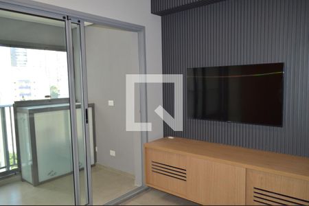 Sala de apartamento para alugar com 1 quarto, 41m² em Vila Firmiano Pinto, São Paulo