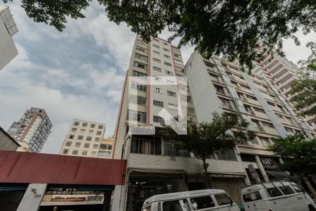 Fachada de apartamento à venda com 1 quarto, 28m² em Bela Vista, São Paulo