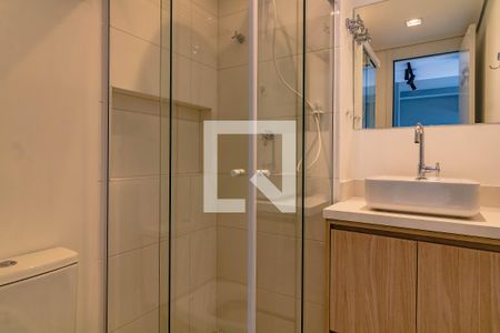 Banheiro de kitnet/studio à venda com 1 quarto, 25m² em Vila da Saúde, São Paulo