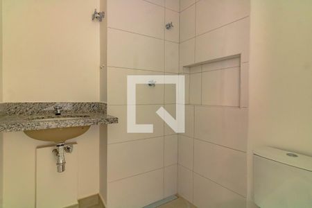 Banheiro de kitnet/studio à venda com 1 quarto, 25m² em Vila da Saúde, São Paulo